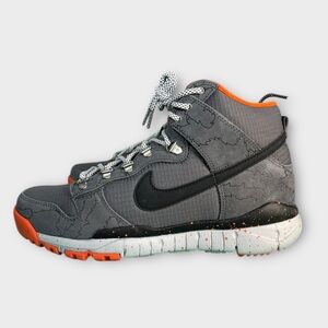 Poler x Dunk High 2015 Dark Grey Orange NEW IN BOX Authentic sz10 mens